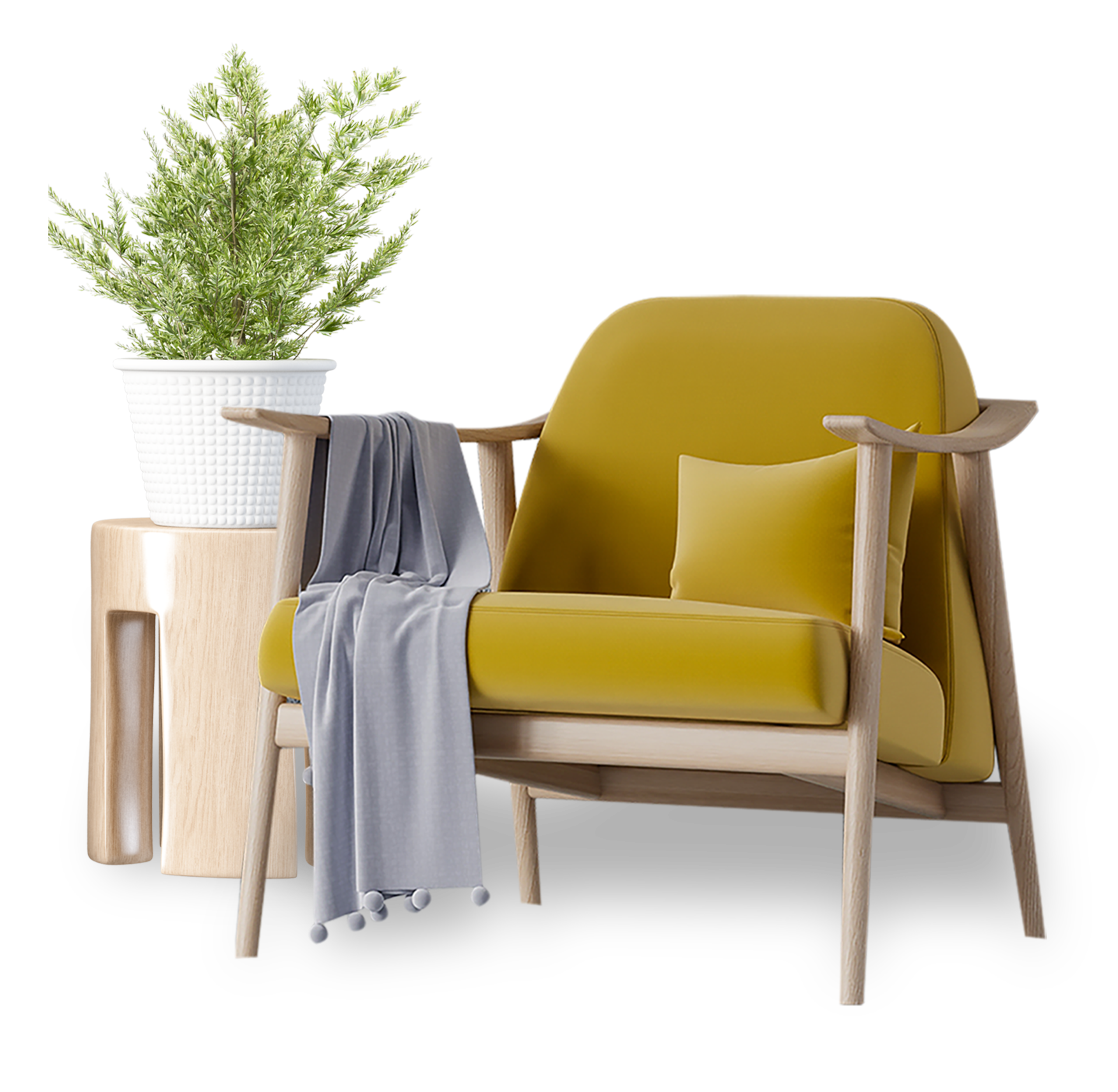 mustard-colored-chair