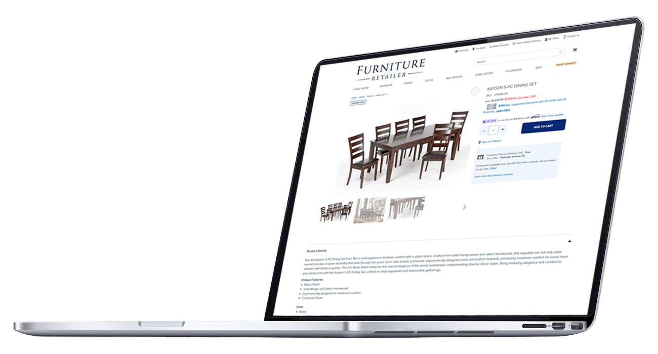 Blueport AI tools shown on a laptop