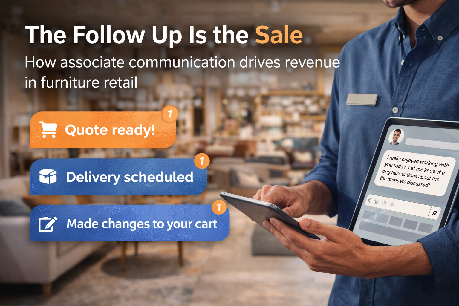 The Follow Up Is the Sale