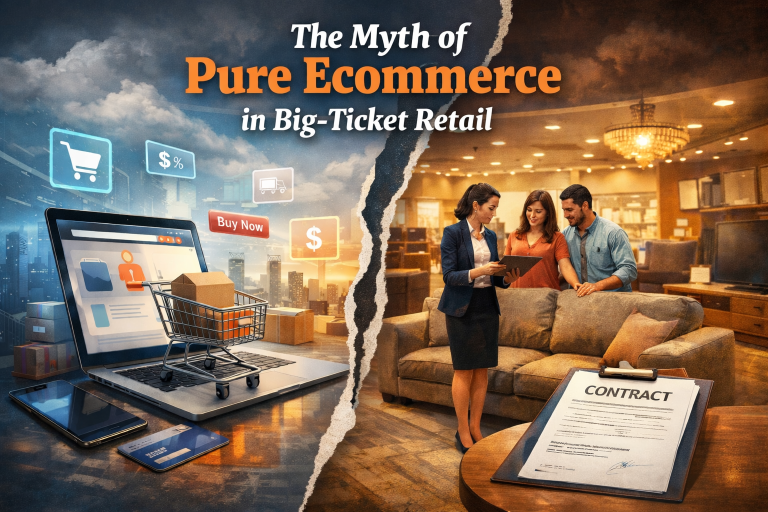 The Myth of Pure Ecommerce in Big-Ticket Retail